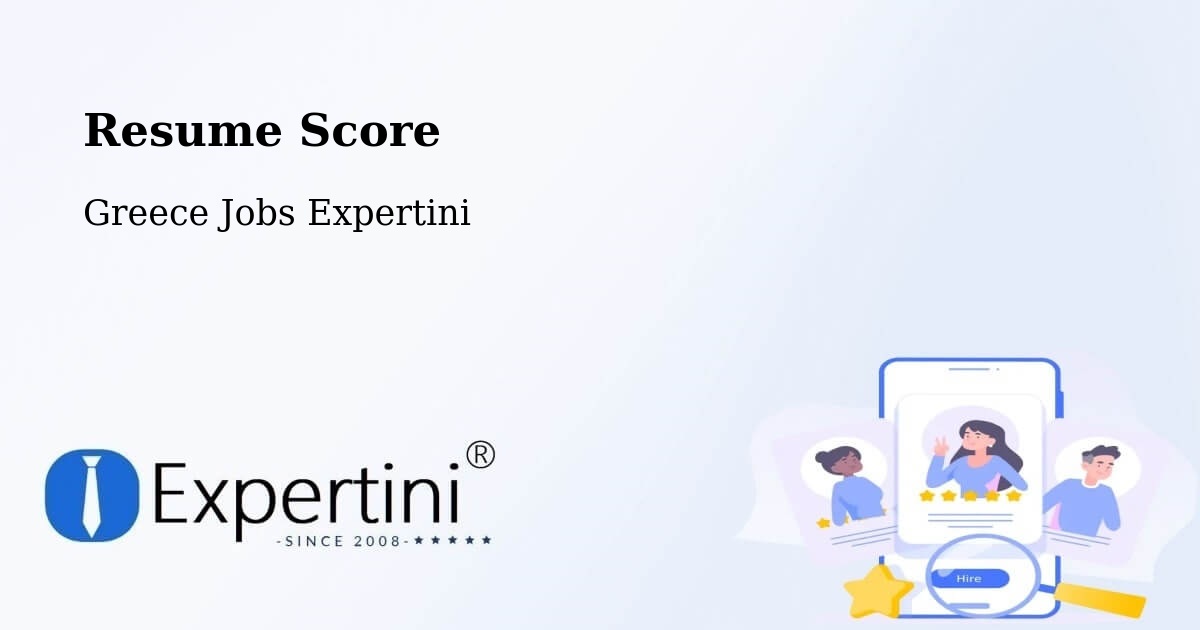 Resume Score & Job Description Match Tool – Emporeío - Greece Jobs Expertini